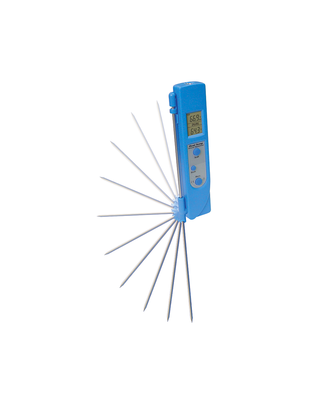Dual Temp'-Thermometer - 1:1 Ir/Contact